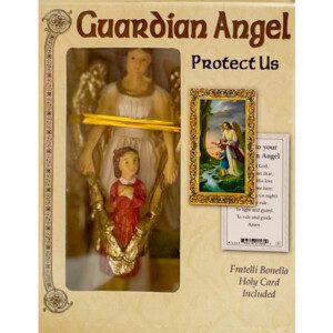 Guardian Angel with Girl Protect Us