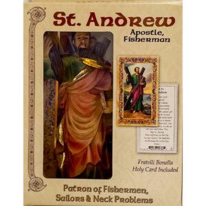 St. Andrew Apostle, Fisherman, Patron of Fisherman, Sailors & Neck Problems