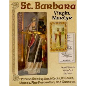 St. Barbara Virgin, Martyr, Patron of Architects, Builders, Miners, Fire Prevention and Gunners