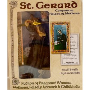 St. Gerard Confessor, Helper of Mothers, Patron of Pregnant Women, Mothers, Falsely Accused & Childbirth