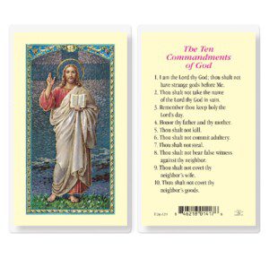 The-Ten-Commandments-Holy-Card