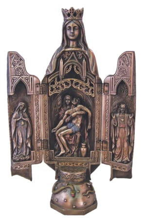 SR-75630OPEN Our Lady of Sorrows Triptych