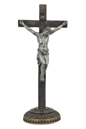 SR-76426-BS Standing Crucifix