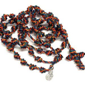 DeColores Knotted Twine Rosary