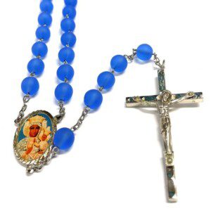 Blue BMS Rosary